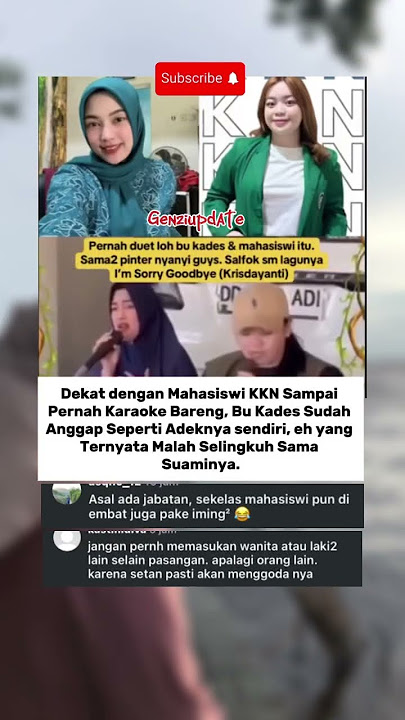 Mahasiswi KKN selingku sama kades #shorts #beritaviral