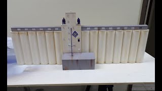 Building a Walthers grain elevator, part 2