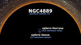 ОБНАРУЖЕНА ЧЕРНАЯ ДЫРА В 10 РАЗ БОЛЬШЕ ДИАМЕТРА СОЛНЕЧНОЙ СИСТЕМЫ