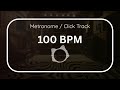 Metronome / Click Track 100BPM - #metronome