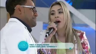 Duelo da Sofrência: Naiara Azevedo e Pablo encaram desafio