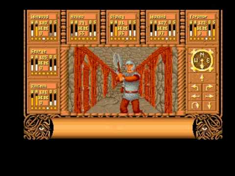 Fate: Gates of Dawn , Amiga (1991) - Larvin Catacombs