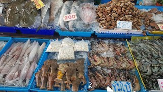 EP7  กินเที่ยว#ตลาดอาหารทะเลสดๆ แสมสาร #อำเภอสัตหีบ #จังหวัดชลบุรี