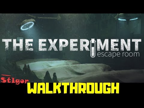 THE EXPERIMENT : ESCAPE ROOM - NO SOUND, FOR REAL PLAYERS - WALKTHROUGH