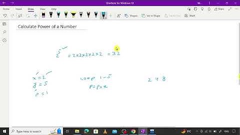 Program to Find Power of a Number in C++ | C++ Example Programs #41