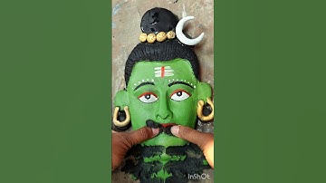 Bholenath idol making/mahadev idol making/bholenath murti making #trending