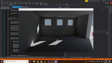 CRay - Brute force raytracing triangle mesh, progressive rendeirng