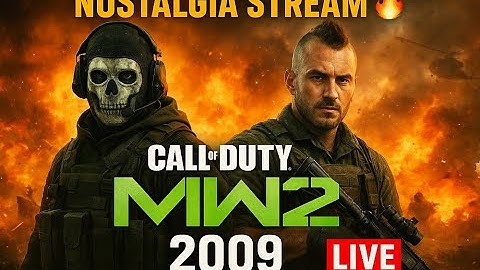 Revisiting the OG COD MW2 (2009) — Ghost & Soap are Back! 🔫