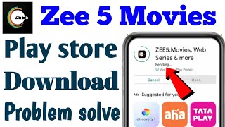 Zee 5 Movies App | Download Problem Solved | Play Store | Not Install screenshot 1