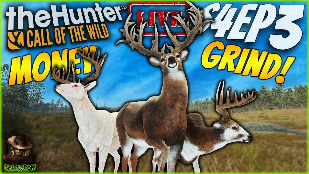 Great One Whitetail Before Level 60 S4EP3 LIVE! Grinding Money