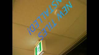 STAINED CEILING TILES REPLACED
