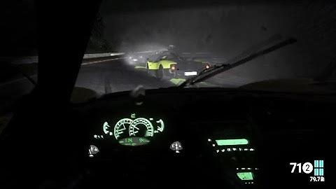 HTC Vive: Project Cars - Heavy Rain @ Nurburgring