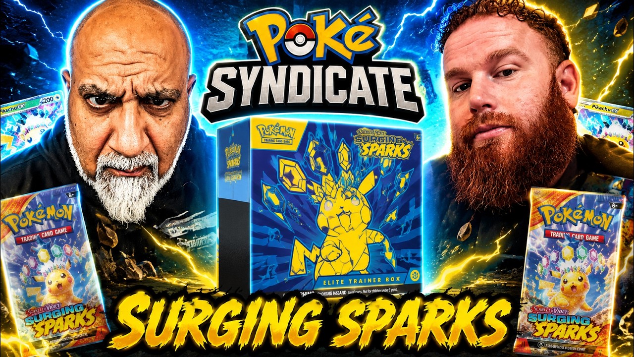 We opened a Pokémon SURGING SPARKS ETB! What did we find!? - YouTube