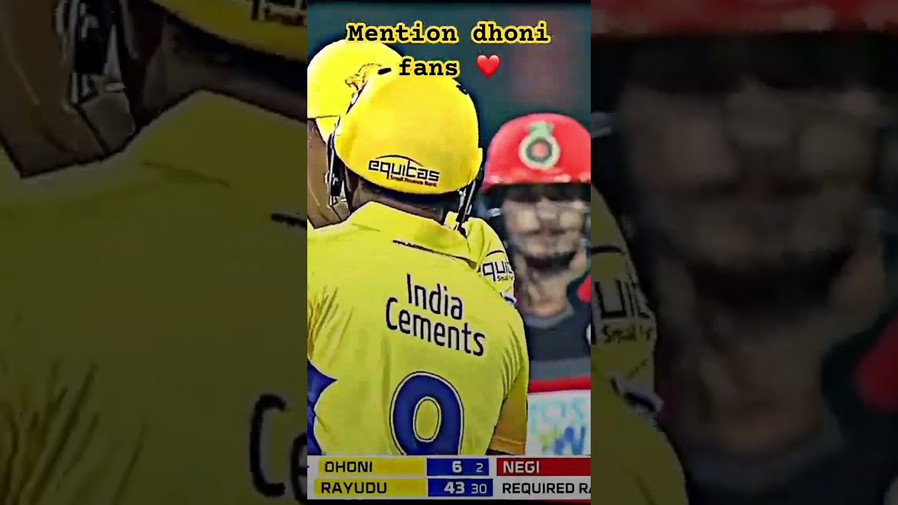 Dhoni fans ❤️ 