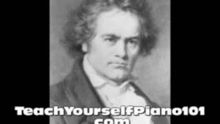 Ludwig von Beethoven - Minuet in G - Piano.wmv chords