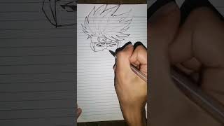 Kakashi Speed Drawing #animedrawing #animesketch #kakashi