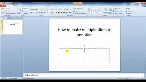 How to: Put multiple slides in one slide in microsoft powerpoint using animations - DayDayNews