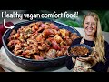 Healthy vegan hungarian goulash  oilfree  glutenfree  easy