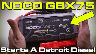 NOCO GBX75 Review: This Little Box Starts A Detroit Diesel!