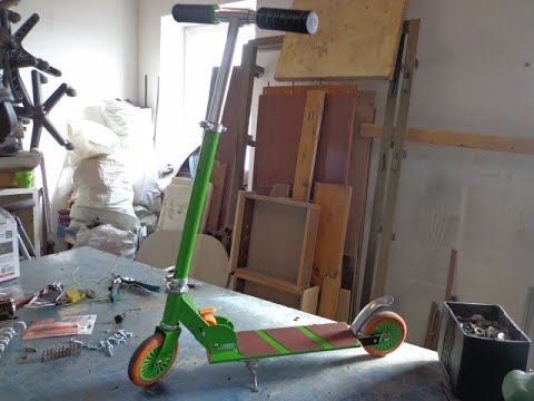 Реставрация детского самоката (возвращение с того света)