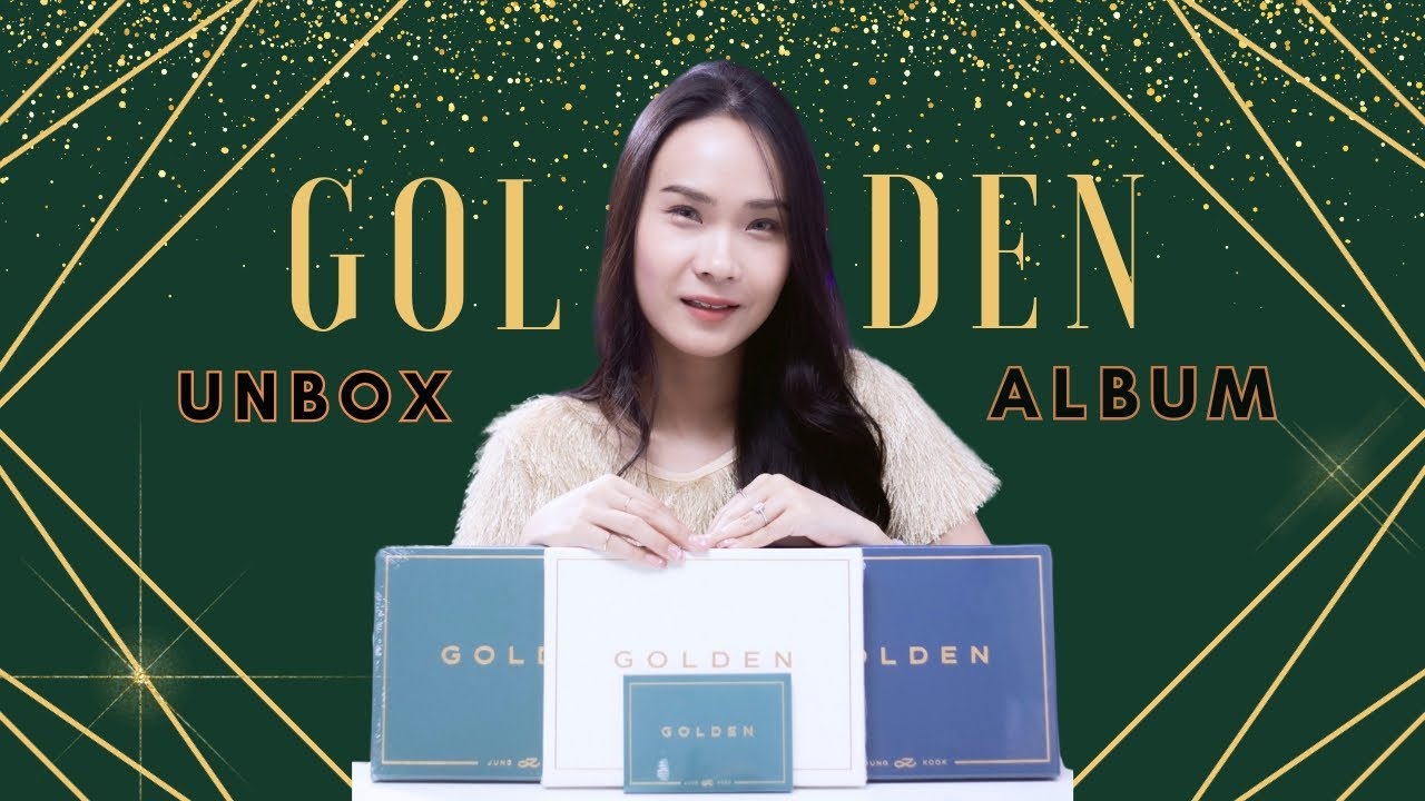 UNBOXING  Album Golden จาก Jungkook of BTS เปิดให้ดูทุกหน้า  :: Better M Shop Feat. BTS