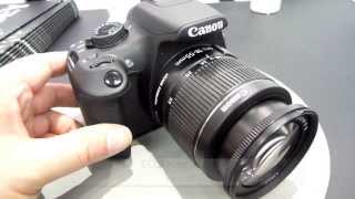 CP+2014：キヤノンのデジタル一眼レフカメラ「EOS Kiss X70」製品紹介