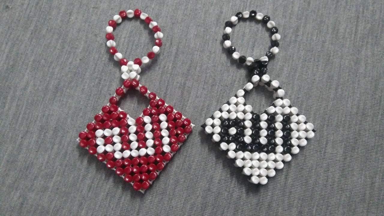 Beaded car mirror hanging//🎉علاقة سيارة بالخرز 🎉لفظ الجلالة الله 🎉