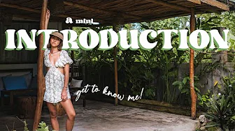 An Introduction: Get to Know Me!