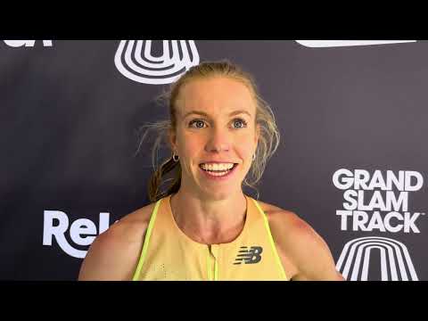Heather McLean Reacts to 800m in Kingston Grand Slam Track + Ready to Race 1500m