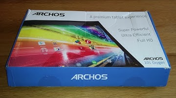 ARCHOS 101 Oxygen Tablet Unboxing, Setup & First Impressions