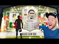 LUCKIEST BASE ICON UPGRADE SBC PACKS EVER!!!!! 9 ICON PACKS!!!! - FIFA 21 Ultimate Team Pack Opening