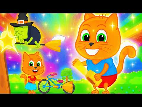 Cats Family en Français - IL A FONCÉ DANS UN ARBRE Animé 2026 en Français 4K