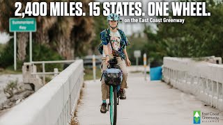 2,400 Miles, 1 Wheel | Unicycling the East Coast Greenway from Maine to Florida