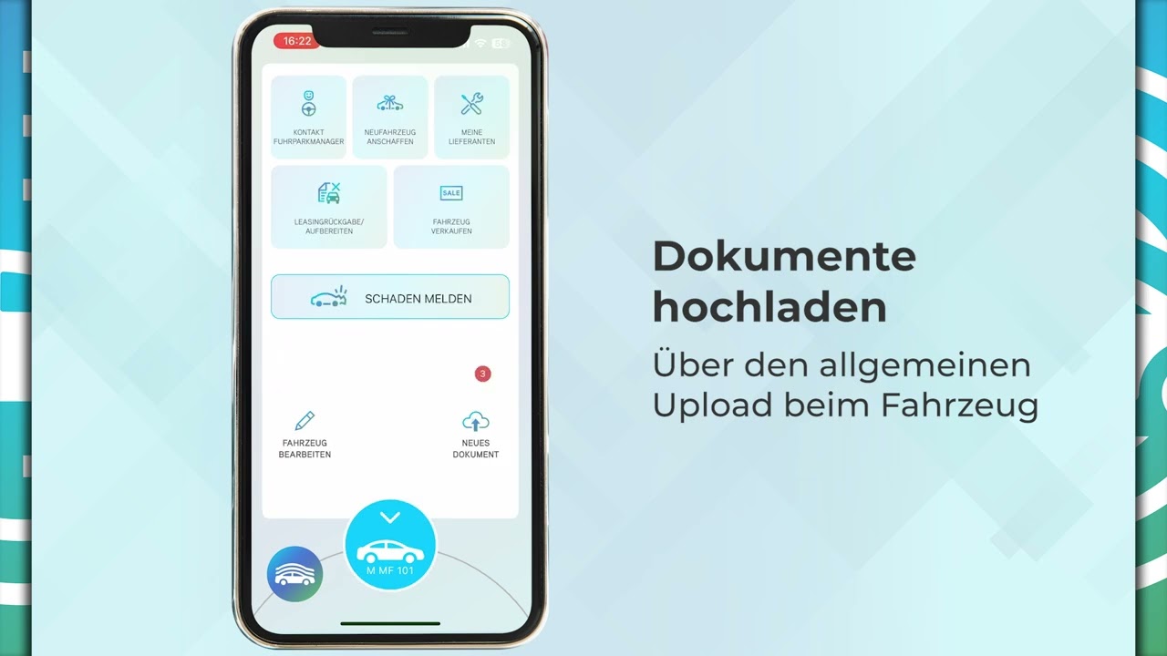 Mein Fuhrpark | Dokumenten-Upload per App