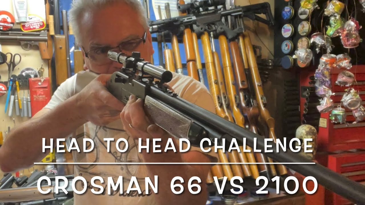 Head to head challenge Crosman 66-4x vs 2100 classic both with