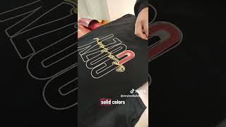 Pressing Multiple Colors of 3D Puff HTV &amp; Rhinestones #beginnerfriendly #htv #puffvinyl #tranfers