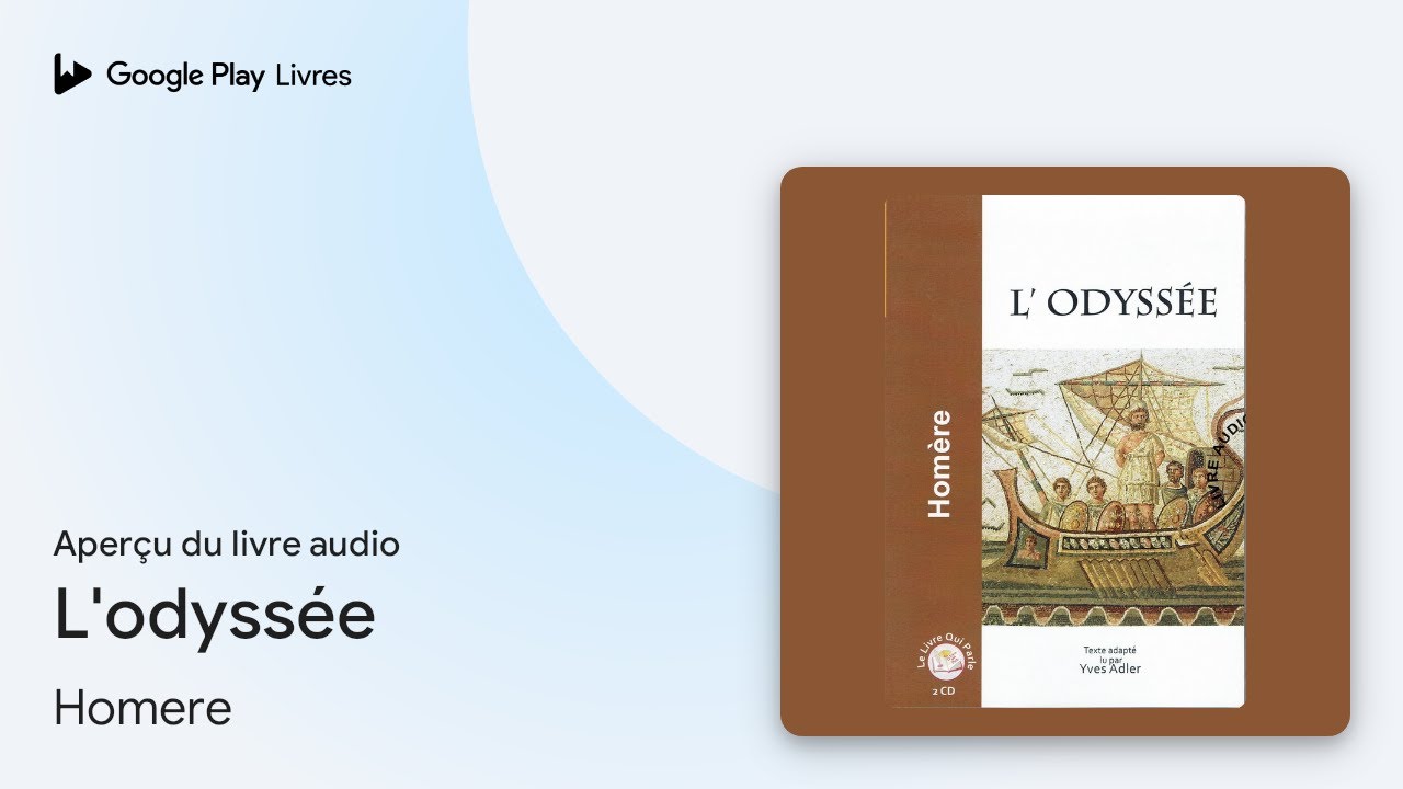 L'odyssée de Homere · Extrait du livre audio - YouTube