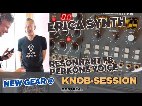 Erica Synths Perkons Voice モジュラーシンセ Erica Synths Syntrx II— Clockface Modular