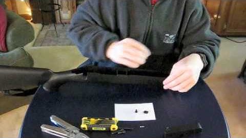 JG Bar-10 Magazine Release Assembly Part 1