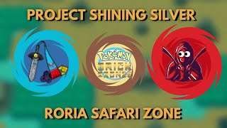 Project Shining Silver SAFARI ZONE!! ALL New Encounters & Locations (Pokemon Brick Bronze 2023)