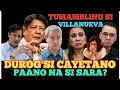 SUMUKO NA! WALANG NAGAWA SI CAYETANO PINOMPYANG NI VILLANUEVA?