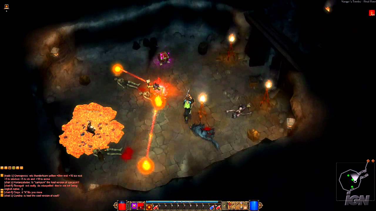 Mythos PC Games Gameplay - Boss Battle