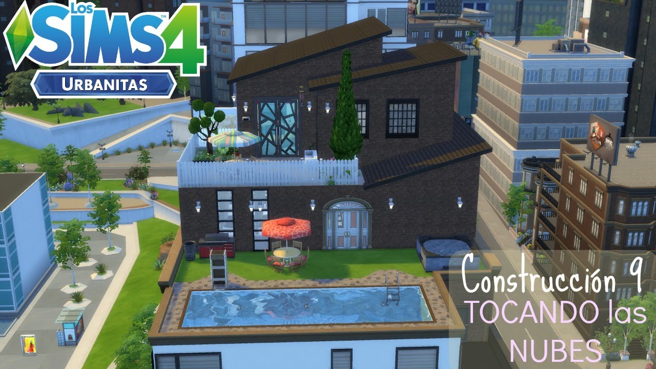 Un ático de lujo! | CONSTRUCCIONES EN LOS SIMS 4 | #Construcciones9