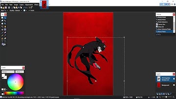 How to create a simple wallpaper on Paint.net-Persona 5