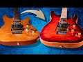 Extreme guitar makeover  refinish and fretboard change