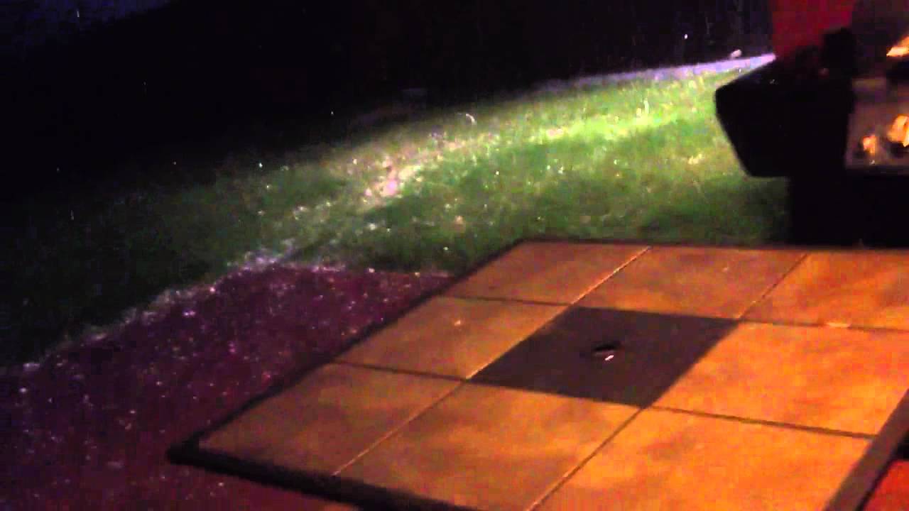 Hail storm in Oklahoma city - YouTube