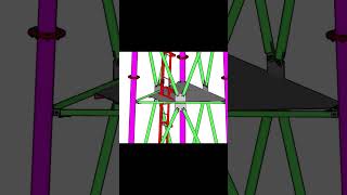 3 Leg communication tower || Engr Maidul || TeklaBD #engineering