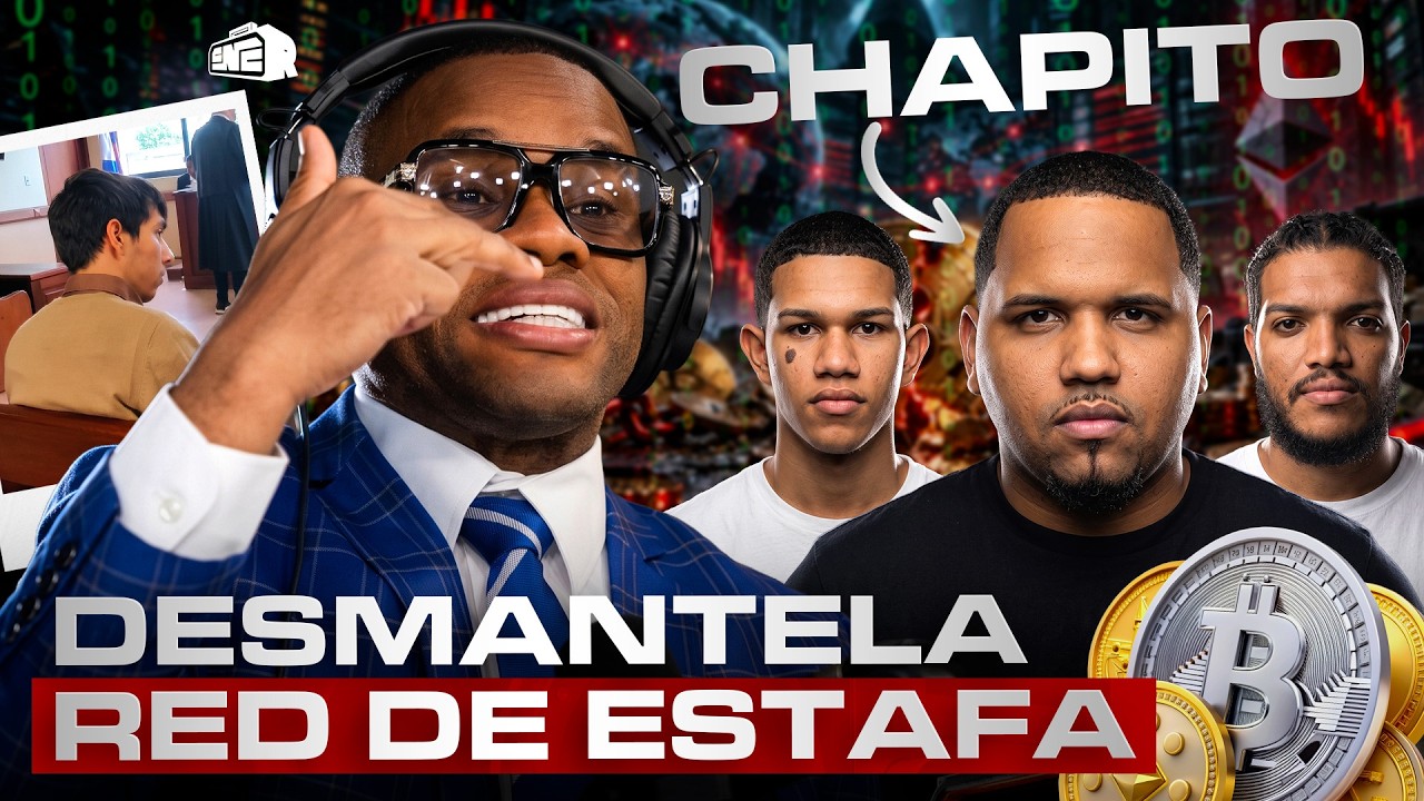 TOLENTINO DESMANTELA RED DE ESTAFA CON CRIPTOMONEDAS DE “CHAPITO”