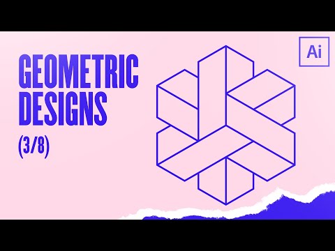 How to Create Geometric Designs Using Illustrator | Illustrator Tutorial | Lineworks