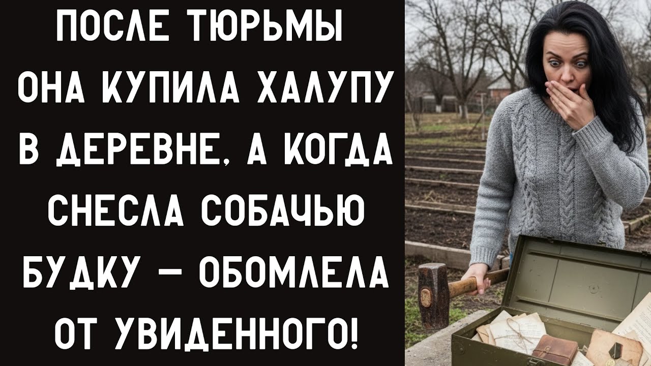 ПОСЛЕ ТЮРЬМЫ ОНА КУПИЛА ХАЛУПУ В ДЕРЕВНЕ, А КОГДА СНЕСЛА СОБАЧЬЮ БУДКУ - ЧУТЬ НЕ ПОТЕРЯЛА ДАР РЕЧИ!